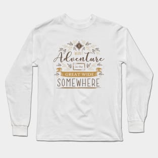 Beauty And The Beast Quote Long Sleeve T-Shirt